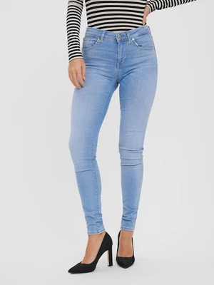 Vero Moda Lux Jeans Modrá