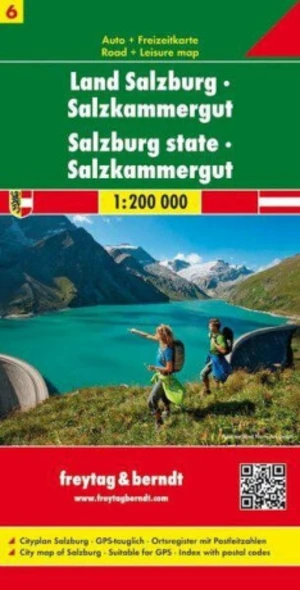 OE 6 Salzburg Salzkammergut 1:200 000 / automapa