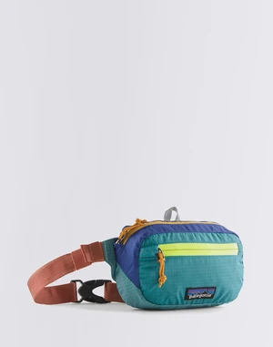 Patagonia Ultralight Black Hole Mini Hip Pack Patchwork: Subtidal Blue