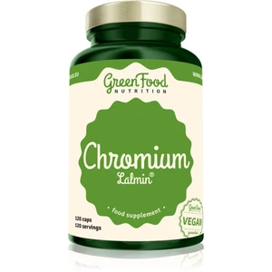 GreenFood Nutrition Chromium Lalmin® kapsle pro udržení normální hladiny cukru v krvi 120 cps