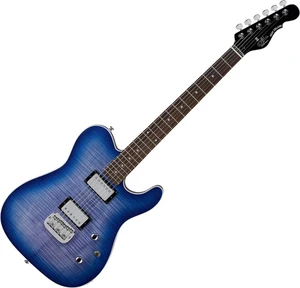 G&L Tribute ASAT Deluxe Carved Top Blueburst Elektromos gitár