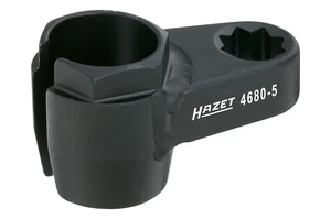 Hlavice - klíč na lambda sondy 22 mm, čtyřhran 1/2", nízká - HAZET 4680-5