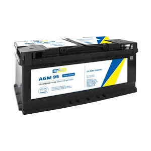 Autobaterie AGM 95 Ah 12V, pro start-stop systém, 353x175x190 mm - Cartechnic