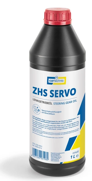 Hydraulická kapalina ZHS Servo, pro systémy Mercedes-Benz, 1 litr - Cartechnic