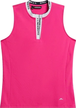 J.Lindeberg Leya Sleeveless Fuchsia Purple XS Camiseta polo