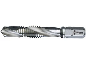 Wera 104645 Bit 1/4" s kombinovaným HSS závitořezným vrtákem 8,5 mm (M10), Typ 847