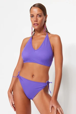 Trendyol Fiple Piping Regular Leg Bikini Bottom