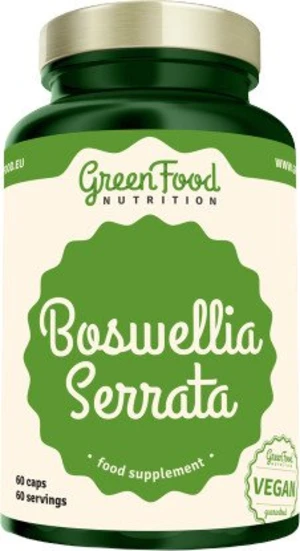 GREENFOOD NUTRITION Boswellia Serrata 60 kapslí