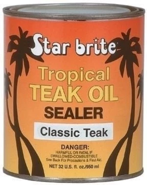 Star Brite Tropical Teak Oil 950 ml Ulei lemn Teak, Detergent praf lemn Teak