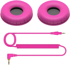 Pioneer HC-CP08 HDJ-CUE1-HDJ-CUE1BT Pink Oreillettes pour casque