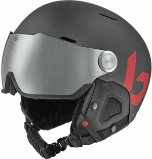 Bollé Might Visor Titanium Red Matte L (59-62 cm) Skihelm