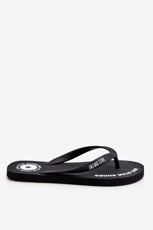 Men's flip-flops Big Star LL174423 Black