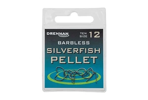 Drennan háčky bez protihrotu Silverfish Pellet Barbless vel. 20