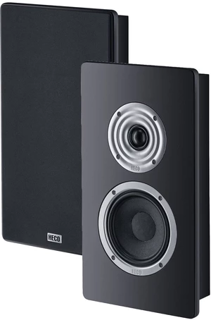 Heco Ambient 11F Negro Altavoz de pared Hi-Fi