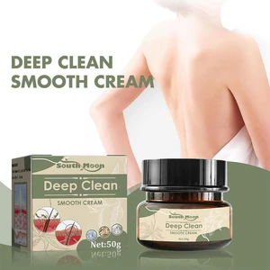 50g Deep Clean Smooth Cream Whitening Moisturizer Exfoliator Soft Skin Body Remove Lightening Lotion Armpit Care U9O6