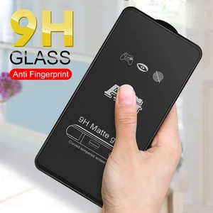 9D Full Glue Matte Tempered Glass For Samsung Galaxy A24 4G Frosted Glass Screen Protectors SamsungA24 Samsun A 24 24A 6.5 inch