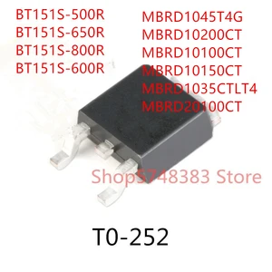 10PCS BT151S-500R BT151S-650R BT151S-800R BT151S-600R MBRD1045T4G MBRD10200CT MBRD10100CT MBRD10150CT MBRD1035CTLT4 MBRD20100CT