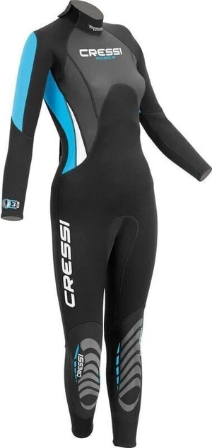 Cressi Combinaison nautique Morea Lady 3.0 Black/Turquoise XL