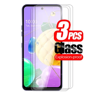 3pcs Tempered Glass For LG Q52 K52 K42 K41S K61 K22 LGK52 LGQ52 LGK42 LGK41S LGK61 LGK22 Phone Screen Protector Protective Film