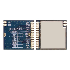 2pcs/lot RF4432PRO - Low cost 433 / 470 / 868 / 915MHz 100mW 1km small RF Transceiver Front End wireless Module