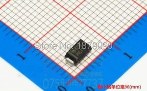 Free Shipping 1SMA4745 1SMA4745A SML4745 SML4745A=SMA DO-214AC 1W 16V 1N4745 1N4745A=DO-41 Zener Diode