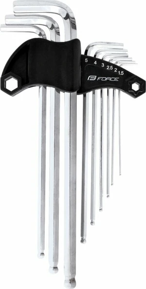 Force Set Of 9 Hex Wrenches In Holder Klucz