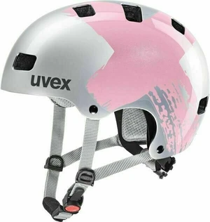 UVEX Kid 3 Silver/Rosé 51-55 Casque de vélo enfant