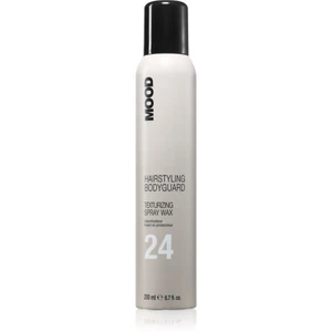 MOOD Hairstyling Bodyguard Texturizing Spray Wax lak na vlasy na lesk a hebkosť vlasov 200 ml