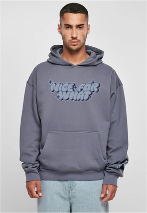 Men's Sweatshirt Nice For What ultra Heavy Oversize Hoodie - Blue