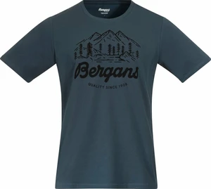 Bergans Classic V2 Tee Men Orion Blue S Camiseta