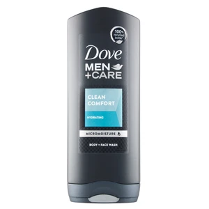 DOVE Men+Care Clean Comfort sprchový gél na telo a tvár 400 ml