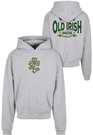 Old Irish Mob Ultraheavy Oversize Hoody Gray