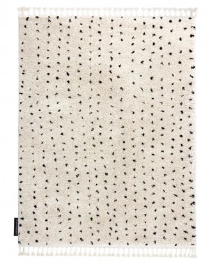 Kusový koberec Berber Syla B752 dots cream-160x220