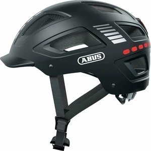 Abus Hyban 2.0 LED Signal Black XL Casco de bicicleta