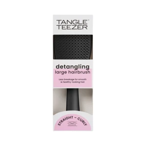 TANGLE TEEZER Large Wet Detangler Black Gloss