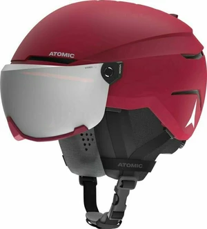 Atomic Savor Visor Stereo Dark Red S (51-55 cm) Casco da sci