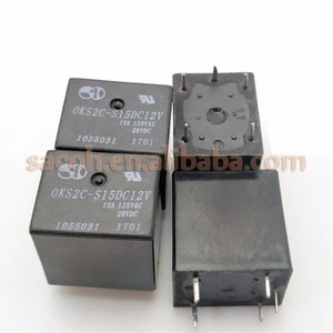 2PCS/lot New OriginaI OKS2C-S15DC12V OKS2C-S12DC12V or OKS2C-S15DC24V OKS2C-S12DC24V or OKS2C-S15DC5V DIP-5 15A 12V Power Relay