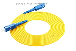 SC UPC Singlemode Fiber Optic Patch Cable SC UPC SM 2.0mm 3.0mm 9/125um FTTH Fiber Patch Cord Optical Fiber Jumper