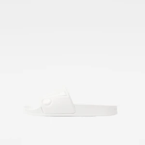 Flip-flops - G-STAR Cart slide II WMN - white