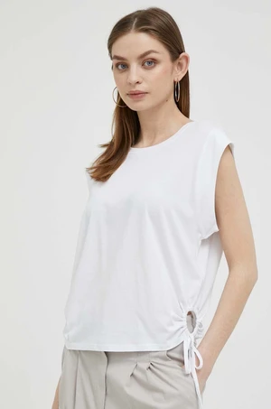 Top Dkny dámsky, biela farba