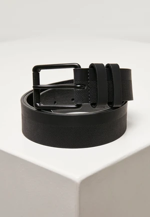 Base strap made of imitation leather black