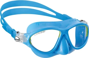 Cressi Moon Light Blue/Lime Transparent Junior Úszó maszk