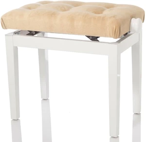 Bespeco SG 102 Tabouret de piano en bois White