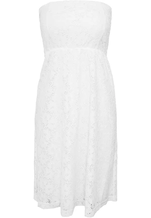 Women's lace dress white