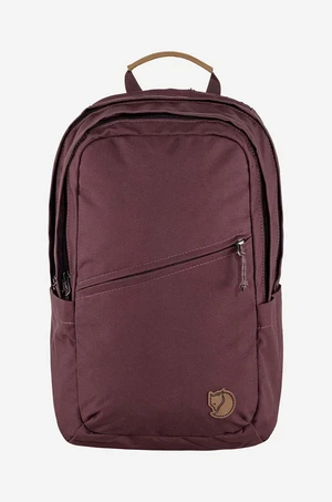 Ruksak Fjallraven Raven F23344.357-357, bordová farba, veľký, jednofarebný