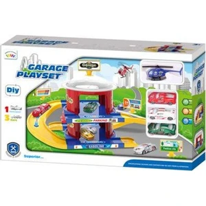 Alltoys Garážový set 3 auta