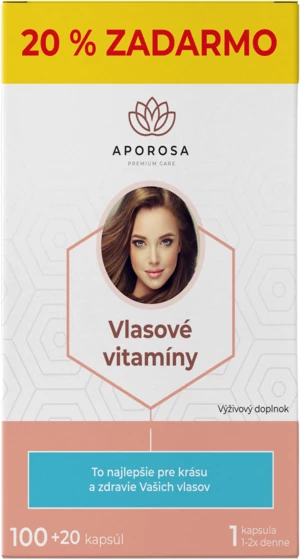 Aporosa Premium Vlasové vitamíny 120 kapsúl