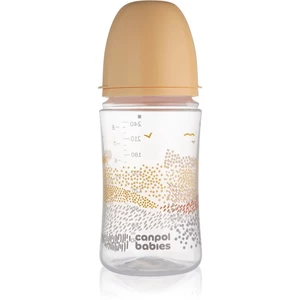 Canpol babies Mountains kojenecká láhev Beige 240 ml