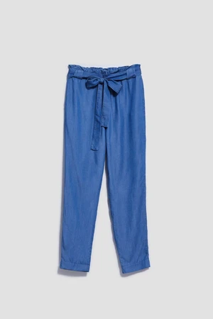 WOMEN'S TROUSERS L-SP-4005 DARK BLUE