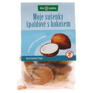 BIO NEBIO Moje sušenky kokosové BIO 130 g